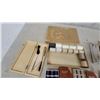Image 5 : Vintage Sewing Lot: Belding's Silk Thread, Singer Machine Belt, No. 127 Manual and Wooden Spools