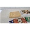 Image 8 : Vintage Sewing Lot: Belding's Silk Thread, Singer Machine Belt, No. 127 Manual and Wooden Spools