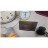 Image 3 : Vintage Westclox Electric Wall Clock, Sears Roebuck Scale, Rolling Pins, Baster