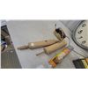 Image 6 : Vintage Westclox Electric Wall Clock, Sears Roebuck Scale, Rolling Pins, Baster
