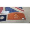 Image 6 : Commemorative Union Jack Flag, Wooden Crucifix, Royal Visit Souvenir and pope Coin