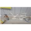 Image 3 : Decorative Porcelain Figurines, Mantel Clocks, Easter Bunny, Trinket Dish