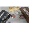 Image 8 : Vintage Rolls Razor Self-Stropping Safety Razor in Blue Velvet-Lined Chrome Case