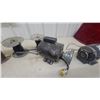 Image 2 : Electric Motor with V-Belt Pulley, Smaller HVAC Blower Motor and 4 partial Spools of Wire