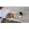 Image 1 : Bag of Drywall Screws 1 3/4” and Simsonite Boxes of Assorted Nails 2.6”