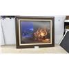 Image 1 : Framed Nativity Scene Picture, 32 × 41”