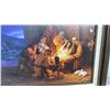 Image 5 : Framed Nativity Scene Picture, 32 × 41”