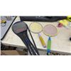 Image 2 : Badminton Rackets, Net and Shuttlecocks: Eastpoint Bag, Boshika Rackets