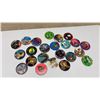 Image 9 : Large Lot of Pogs and Slammers, including Holographic, Metal, and Plastic Slammers
