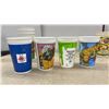 Image 4 : Vintage Fast Food and Pizza Hut Collector Cups: FernGully, Dinosaurs, Marvel, Nickelodeon