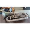 Image 3 : Silver-Plated Tuba in Hard Case with Blue Velvet Interior