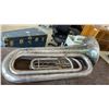Image 7 : Silver-Plated Tuba in Hard Case with Blue Velvet Interior