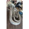 Image 9 : Silver-Plated Tuba in Hard Case with Blue Velvet Interior