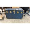 Image 1 : Vintage Tuna in Trunk with Brass Hardware