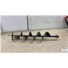 Image 14 : 2-Cycle Gas Auger with 3 Augers, 8” for Ice, 6” and 10” for Earth, 40:1 Mix