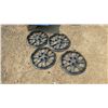 Image 17 : Set of 4 Michelin Winter Tires on Rims with Hub Caps, 205/55R16 on 5 × 114.3mm Steel Rims, centre