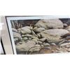 Image 5 : Michael Dumas "Outflow" Print, Signed and Numbered 5209/5300, 1991, Framed and Matted, 16 × 30”
