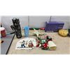 Image 8 : Nativity Scene ceramic Christmas Wreath, Tree Skirt, Snowman Figures, Outdoor Lights, Santa’s Bag