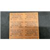 Image 4 : Ten Vintage Grand Beach Pavilion One Dance 10 Cents Tickets, Full Sheets of 12 Tickets