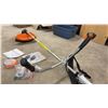 Image 4 : Stihl FS 55 Brush Cutter and Weed Eater with Blade, Trimmer Line, Attachments, Manual
