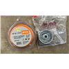 Image 9 : Stihl FS 55 Brush Cutter and Weed Eater with Blade, Trimmer Line, Attachments, Manual