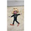 Image 5 : Vintage Mexican String Marionette Puppet with Sombrero, Mustache, and Pistols