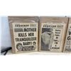 Image 2 : 1960's National Enquirer Newspapers, "The World's Liveliest Paper", All 13 Packaged
