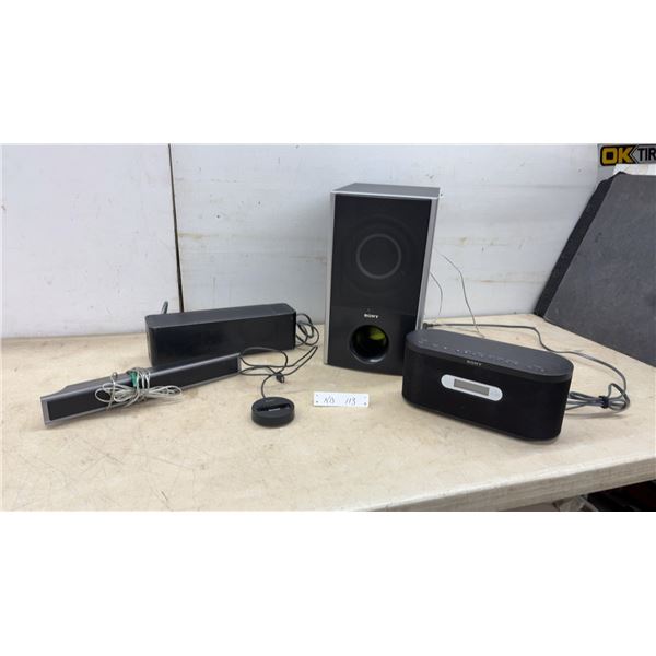 Sony S-AIR AIR-SA10 Wireless Speaker System with Subwoofer, Speakers