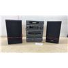 Image 1 : Panasonic SA-DH30 Compact Audio System with Tuner, Amplifier, Dual Cassette Deck, CD Player, and 2