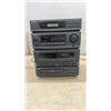 Image 2 : Panasonic SA-DH30 Compact Audio System with Tuner, Amplifier, Dual Cassette Deck, CD Player, and 2