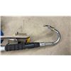 Image 9 : Two Brooms and Expandable Hose, Lawn Sprinkler and Telescoping wand with Gutter Cleaner