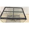 Image 2 : Exo Terra Terrarium, 18.5 × 24 × 18”, with Screen Top, Water Dish and 2 Decor Pieces