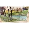 Image 6 : Framed Etching by Louis Raymond "The Pond” 17 × 21”