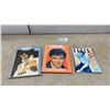 Image 1 : Three Elvis Presley Books: The Illustrated Elvis, The Life and Death of Elvis Presley, and Elvis