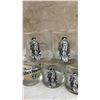 Image 3 : Jack Daniel's Whiskey Glasses: (16) Assorted Old No. 7 and Tennessee Whiskey Rocks Glasses