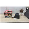 Image 1 : Electripak Yard Light Mercury Vapor LC175M, Philips Bulb, Solar Light, and Metal Lantern