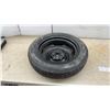 Image 5 : Bridgestone Temporary Use Only Compact Spare Tire on 5-Lug Black Steel Wheel, T135/80R16 101M