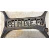 Image 8 : Antique Singer Manufacturing Company Cast Iron Treadle Sewing Machine Stand Legs and Cross-Brace