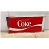 Image 2 : Vintage Bilingual “Enjoy/Savourez Coke” Sign and Martel’s Plexiglass Sign
