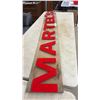 Image 8 : Vintage Bilingual “Enjoy/Savourez Coke” Sign and Martel’s Plexiglass Sign