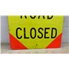 Image 4 : “Road Closed” Metal Sign, 24 × 24”