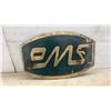Image 2 : Vintage Double Sided EMS Sign, 13 × 20”