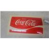 Image 2 : Vintage Coca-Cola "Enjoy" Molded Plastic Convex Bubble Sign with Trade Mark Reg Script Logo 10”×17”