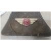 Image 3 : Vintage motorcycle mudflap with reflector