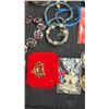Image 6 : Assorted Costume Jewellery, Watches, Beaded Necklaces, Cuff Bracelets, Brooches