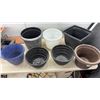 Image 10 : Assorted Planters, Baskets, and Garden Trellises