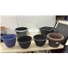 Image 9 : Assorted Planters, Baskets, and Garden Trellises
