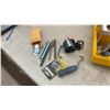 Image 6 : Tool Box with Hardware, 3-Piece Wire Brush Set, Hardware, 8” Anchoring Spikes
