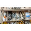 Image 8 : Tool Box with Hardware, 3-Piece Wire Brush Set, Hardware, 8” Anchoring Spikes