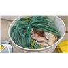 Image 9 : Assorted Drywall and Tiling Tools: 3/4 Box Prism Grout, Trowels and Drywall Compound